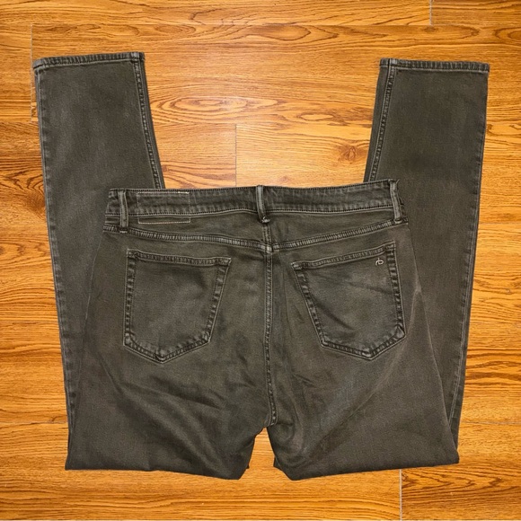 Rag & Bone Fit 3 Athletic Fit in Ansel Grey / Brown 34 x 32 - Picture 4 of 15